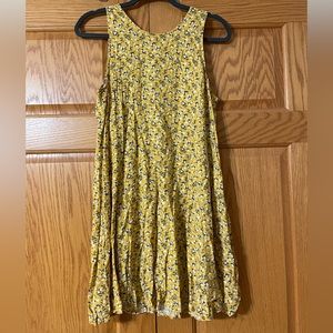 Old Navy Large Yellow Floral Dress